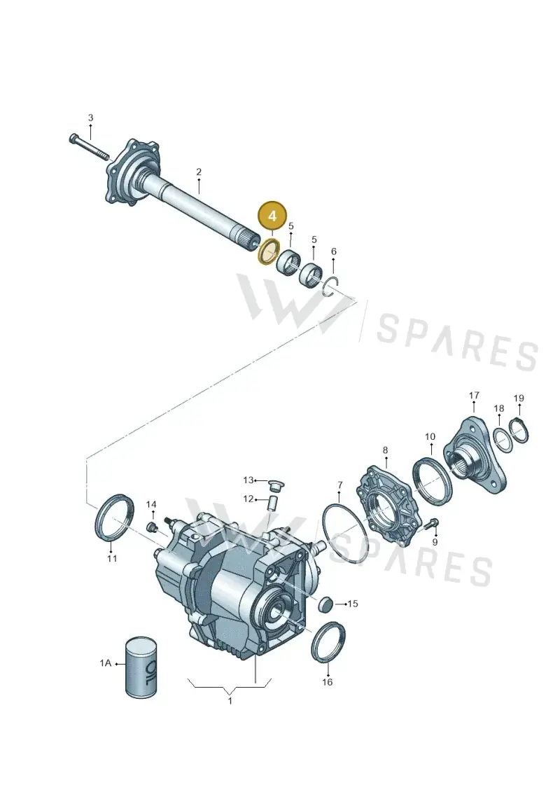 0CN409464 — SEAT Formentor TSI CUPRA (2020-) diagram 890409620, position 4