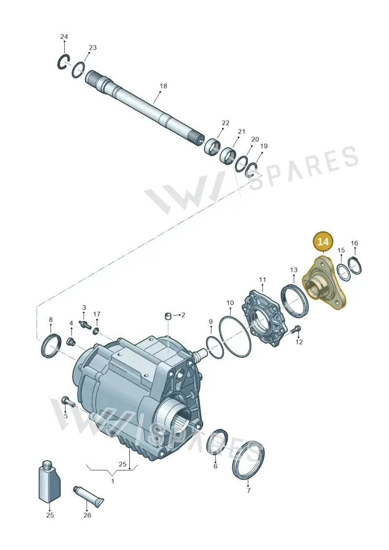 0CP409273 — SEAT Tarraco FR (2018-2024) diagram 828409000, position 14