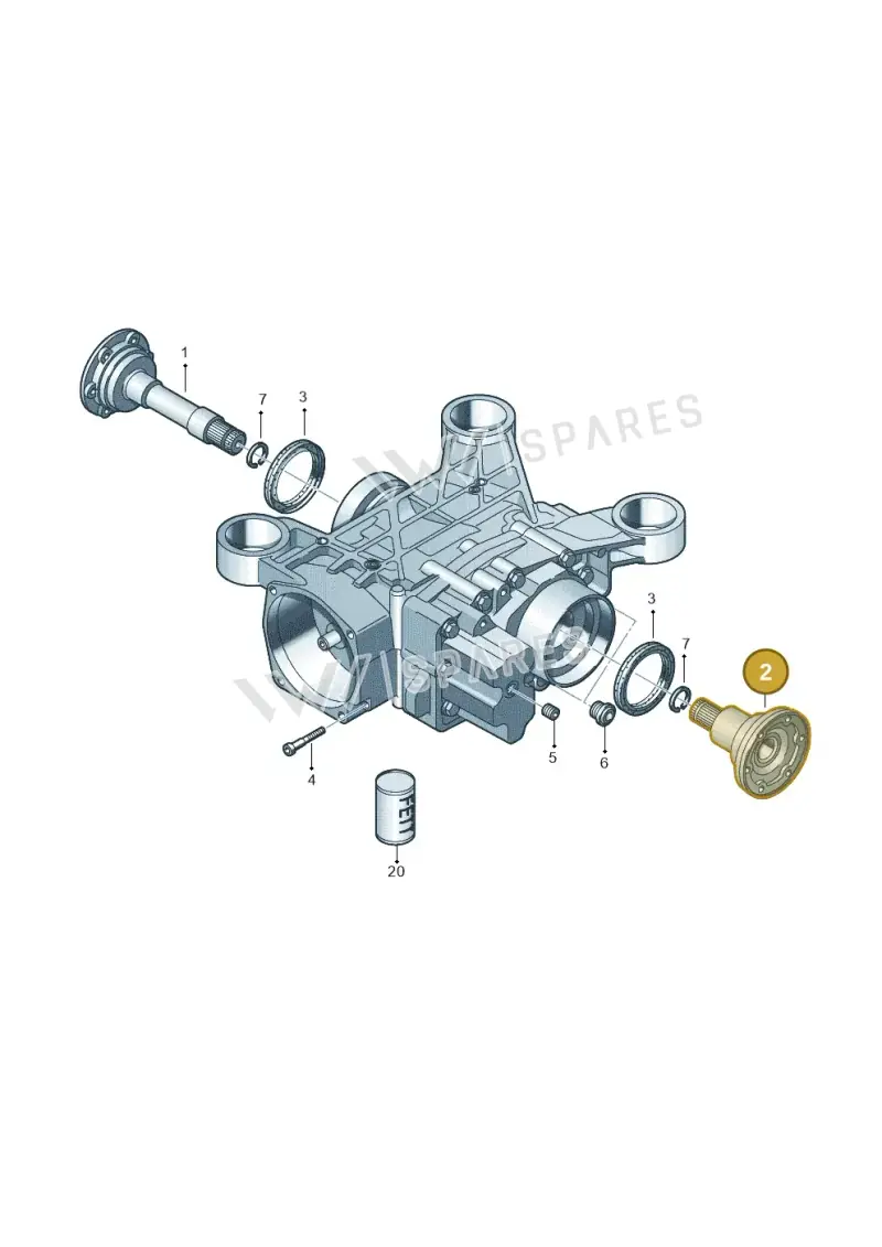 0CQ525351A — SEAT Formentor TSI CUPRA (2020-) diagram 412525120, position 2