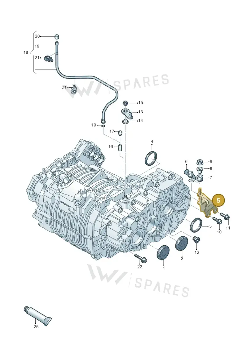 0CZ321396 — SEAT Mii electric (2020-2021) diagram 899305020, position 5