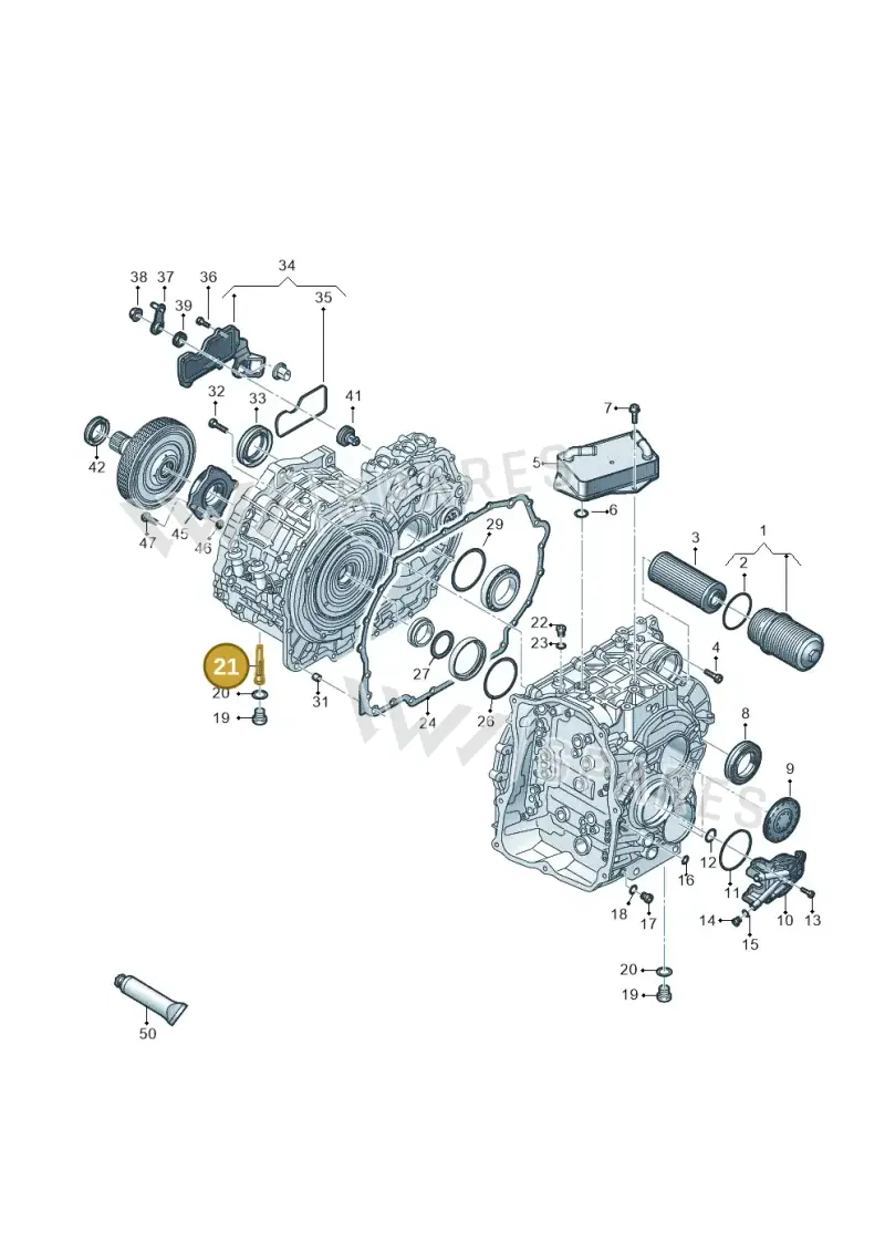 0DD321363 — SEAT Formentor TSI CUPRA (2020-) diagram 827300703, position 21