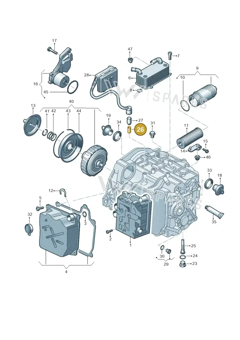 0GC301047B — SEAT Ateca Style (2016-) diagram 890321550, position 26