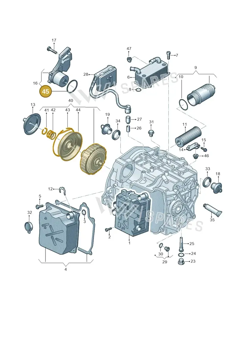 0GC927115 — SEAT Ateca Style (2016-) diagram 890321550, position 45