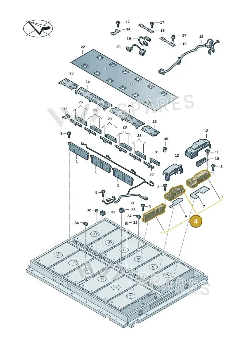 0Z1998184AC — SEAT EBoost CUPRA (2021-) diagram 082915055, position 4