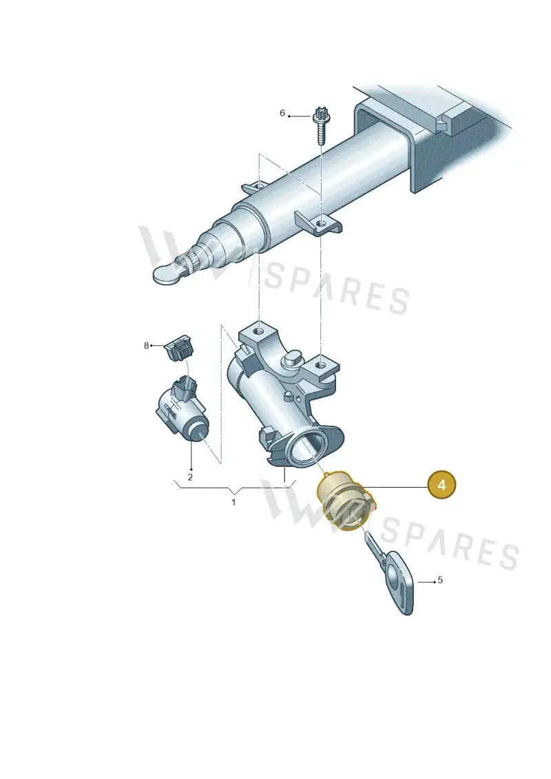 107905855CH — SEAT Ibiza Reference (2012-2012) diagram 747905600, position 4