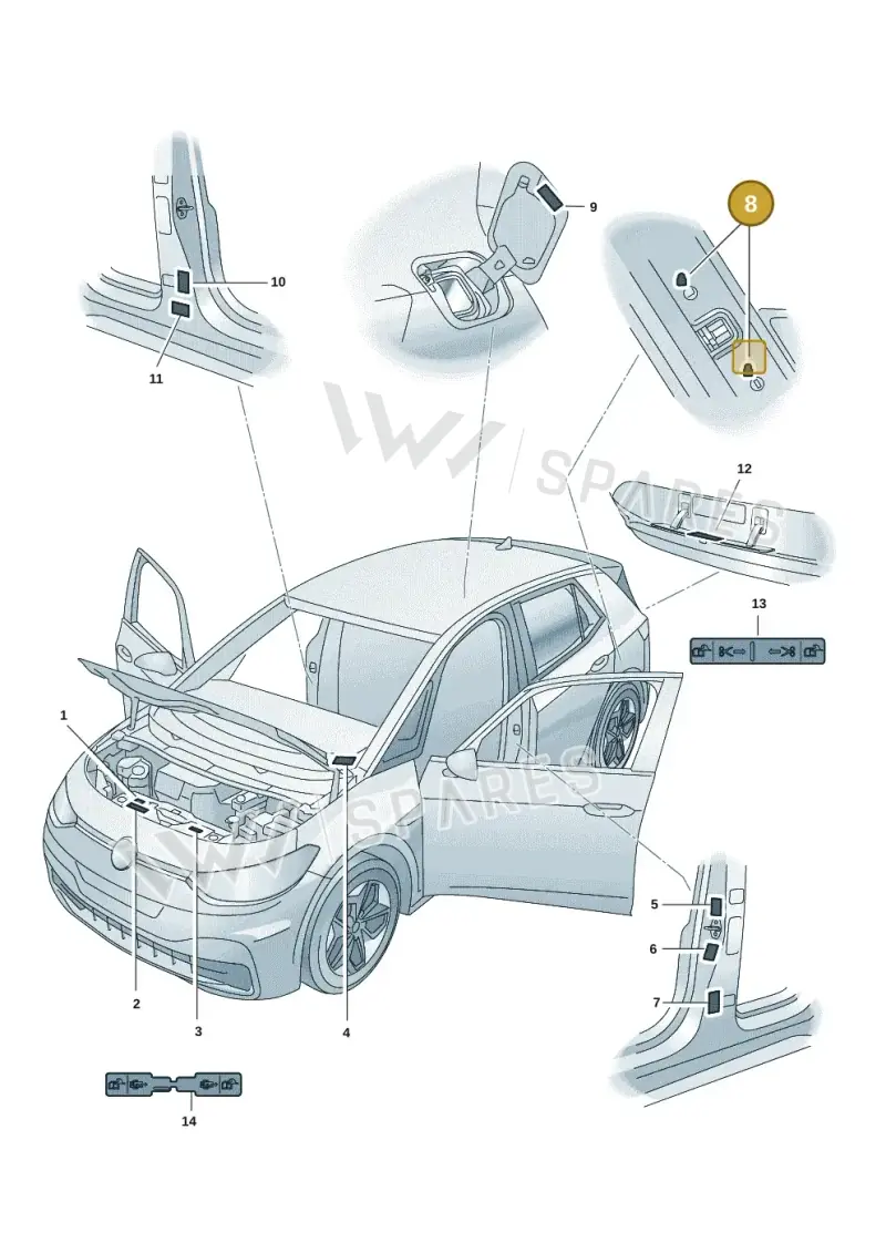 10A010048 — SEAT EBoost CUPRA (2021-) diagram 10a010000, position 8