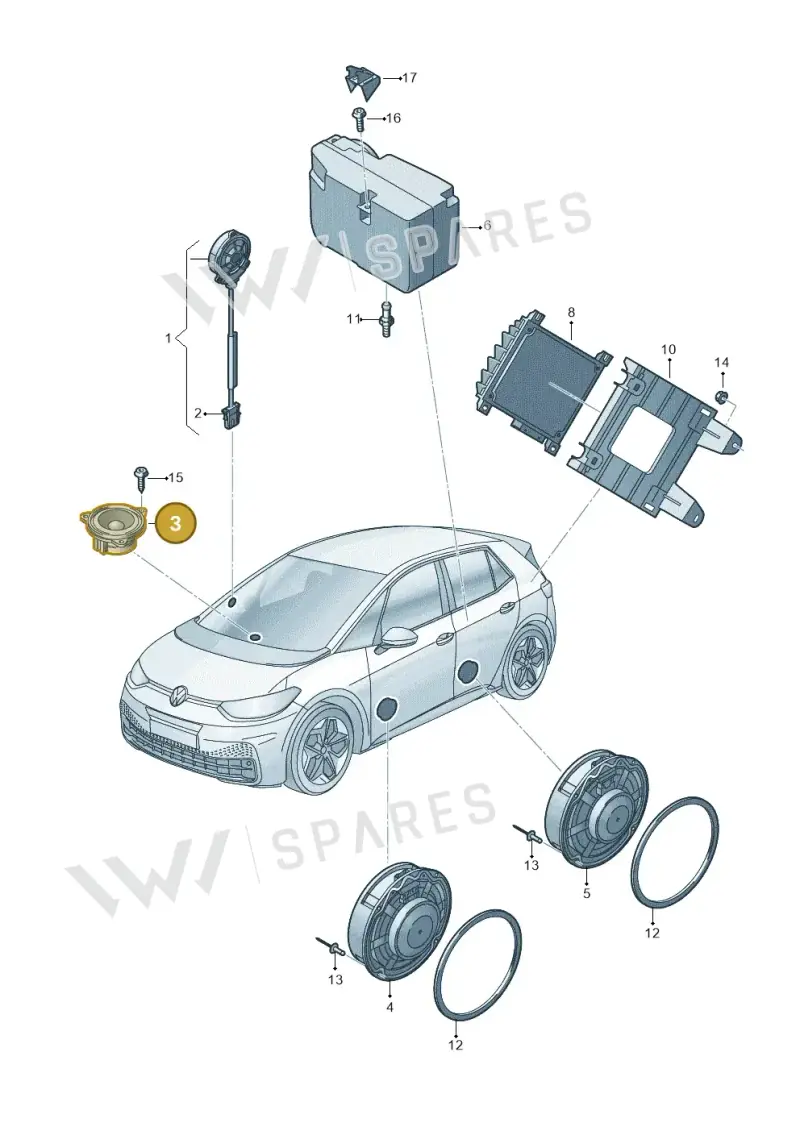10A035415 — SEAT EBoost CUPRA (2021-) diagram 10a035035, position 3