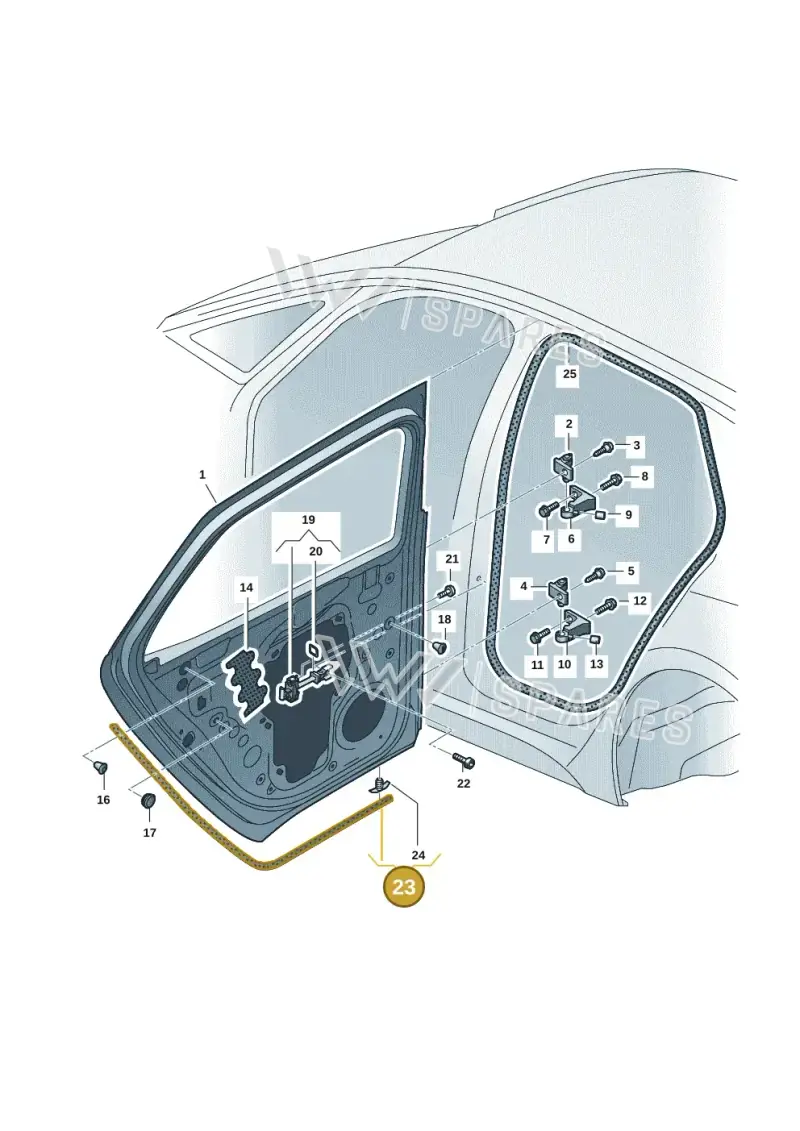 10A839699 — SEAT EBoost CUPRA (2021-) diagram 10a833000, position 23