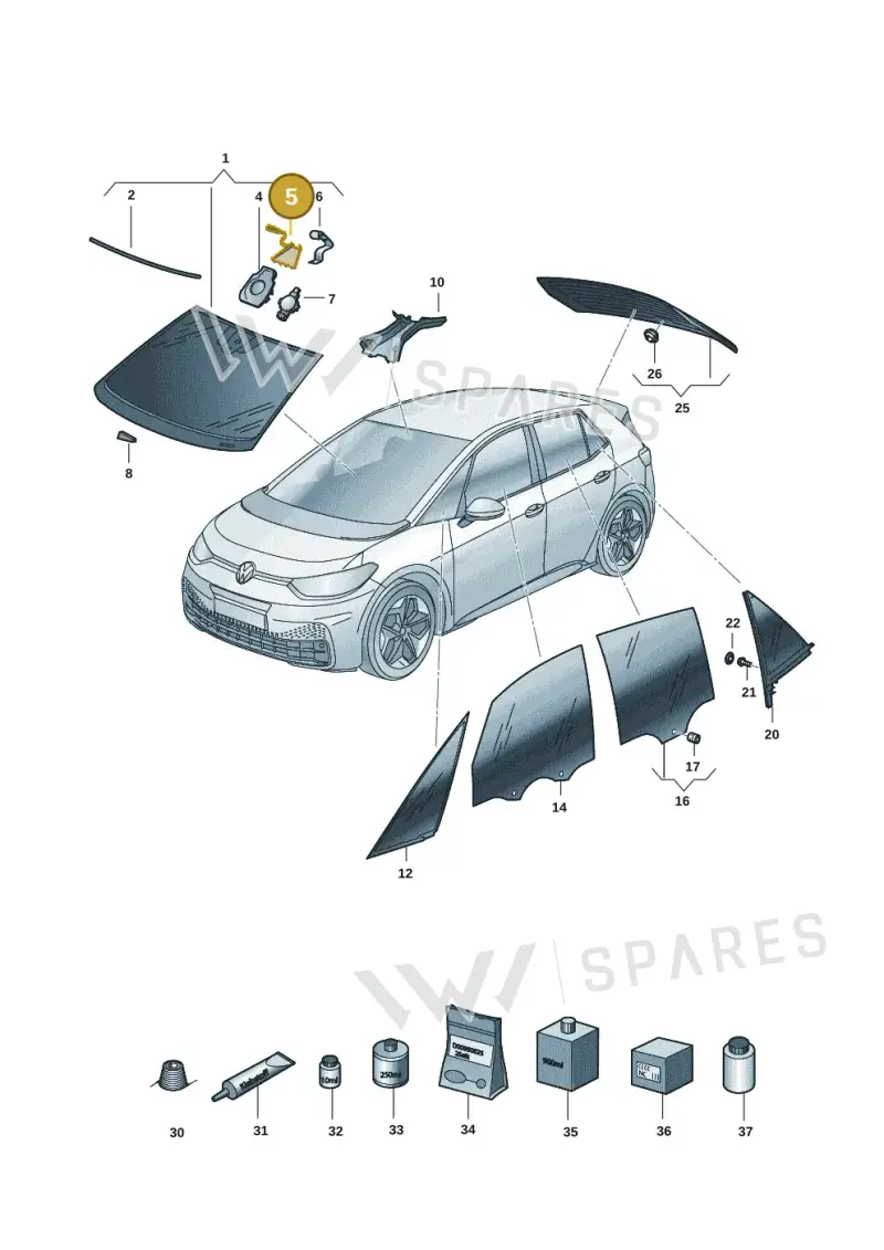 10A862505 — SEAT EBoost CUPRA (2021-) diagram 10a845000, position 5