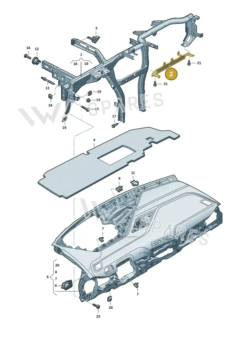 10C857392 — SEAT EBoost CUPRA (2021-) diagram 10a857000, position 2