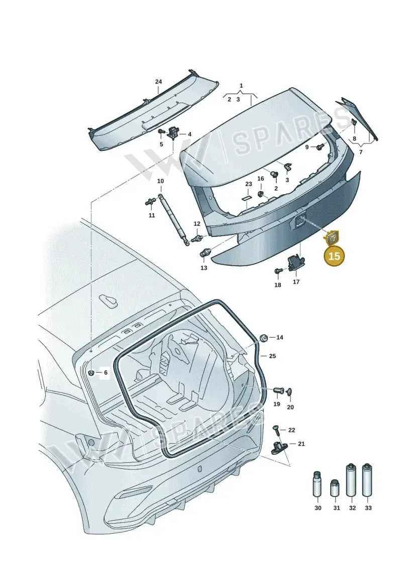 10E827565ARZH — SEAT EBoost CUPRA (2021-) diagram 10s827000, position 15