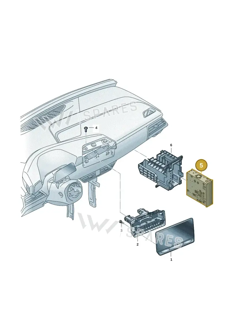 10H035832A — SEAT CUPRA Born (2021-) diagram 10s035000, position 5