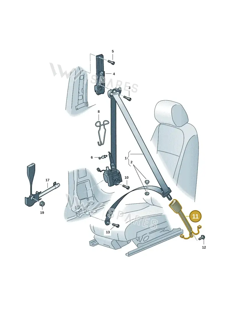 11H857755AMNB — SEAT CUPRA Tavascan (2023-) diagram 11a857060, position 11