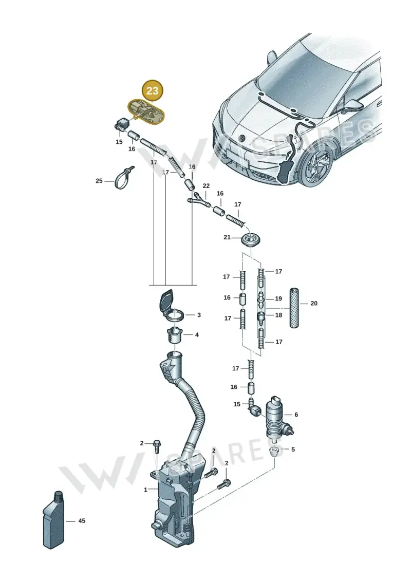11H9559859B9 — Volkswagen ID.UNYX (2024-) diagram 11h955100, position 23