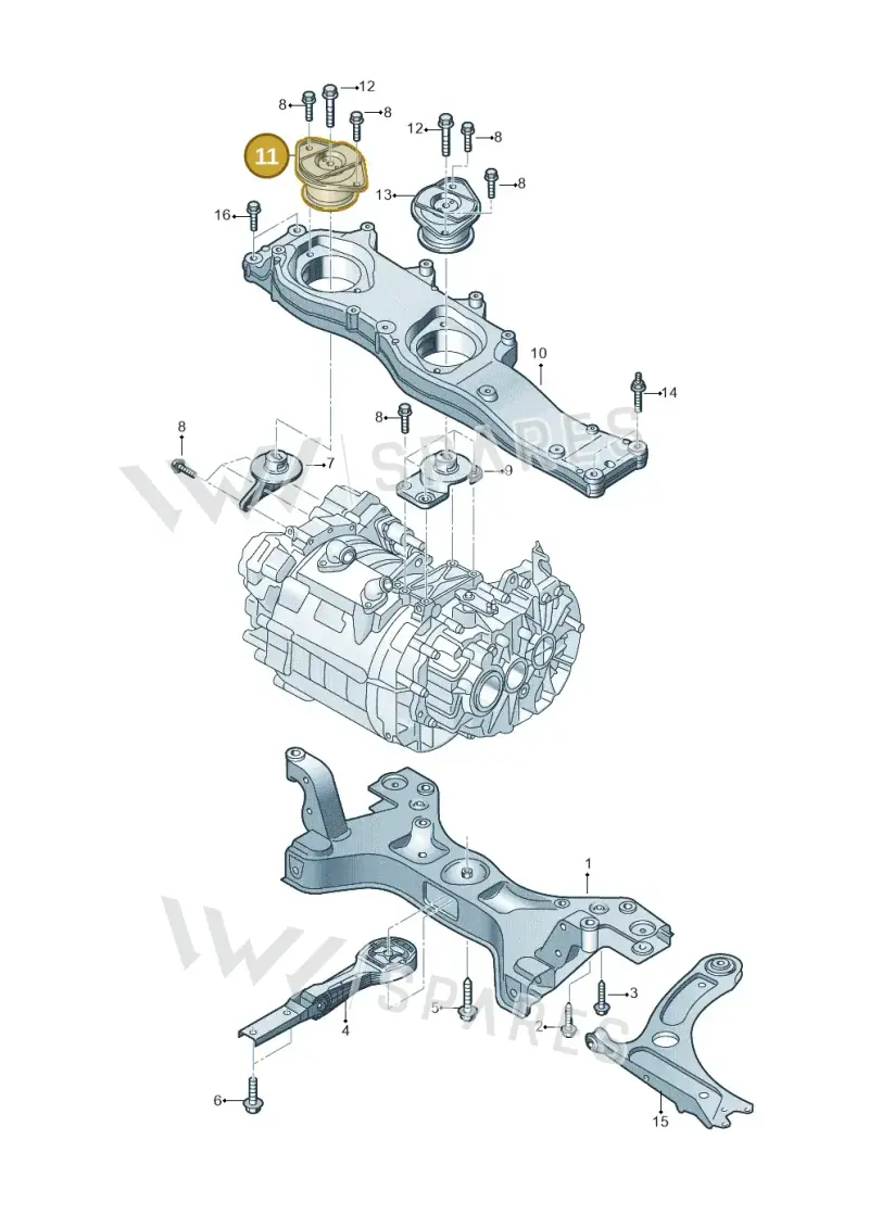 12E199262A — SEAT Mii electric (2020-2021) diagram 772199200, position 11