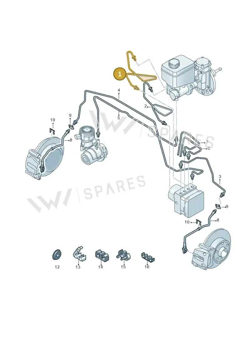 12E614739 — SEAT Mii electric (2020-2021) diagram 772611200, position 1