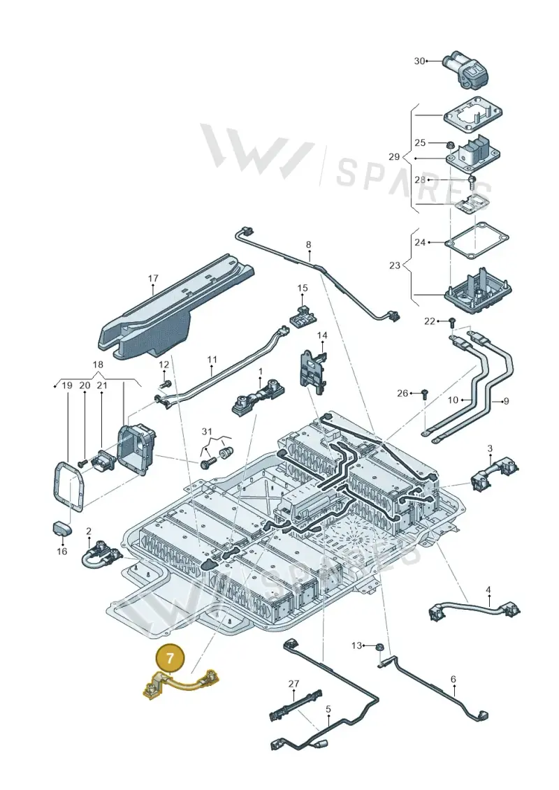 12E915154G — SEAT Mii electric (2020-2021) diagram 899915075, position 7