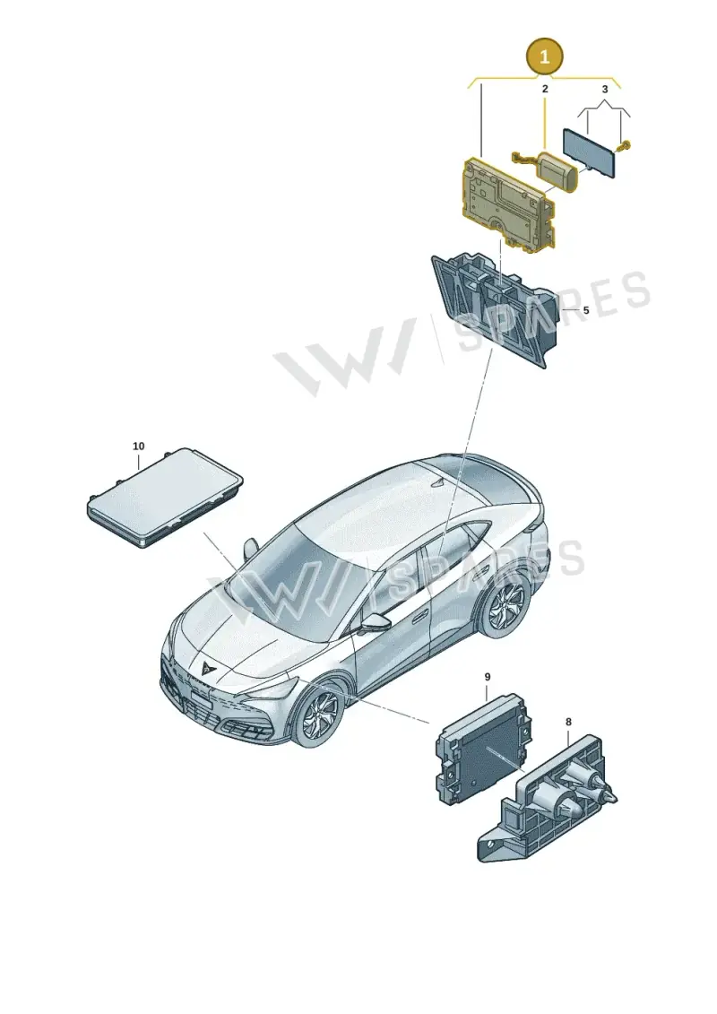 14A035284A — SEAT Tavascan Cupra (2023-) diagram 20h035060, position 1