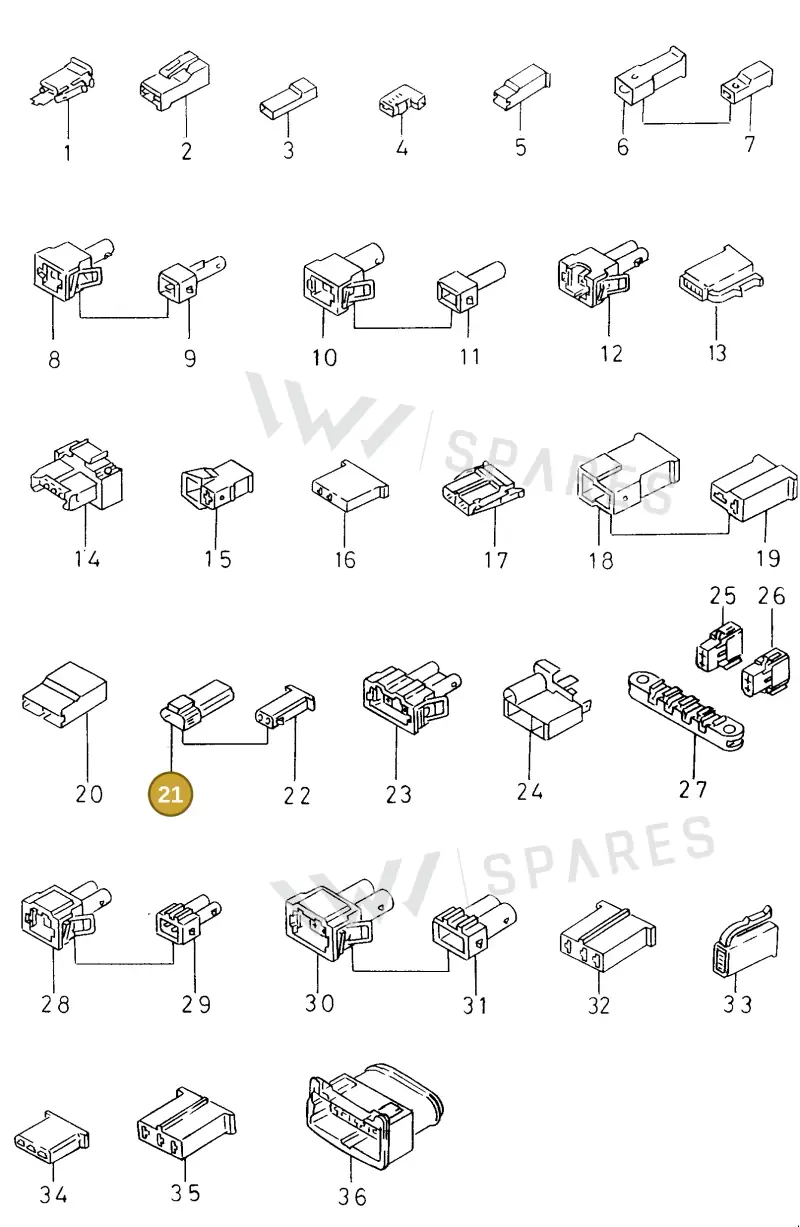 171971998A — SEAT TOLEDO        SEAT MOD.97>99 (1996-1999) diagram 130973000, position 21