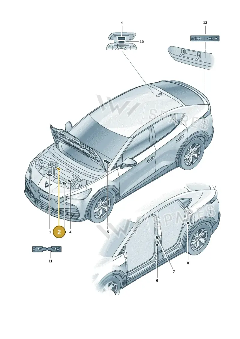 1EA010008C — SEAT Tavascan Cupra (2023-) diagram 20h010000, position 2