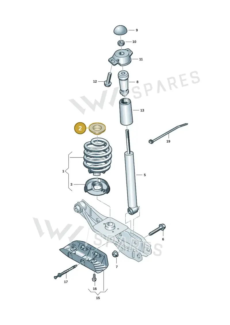 1EA512149 — SEAT EBoost CUPRA (2021-) diagram 10a511000, position 2