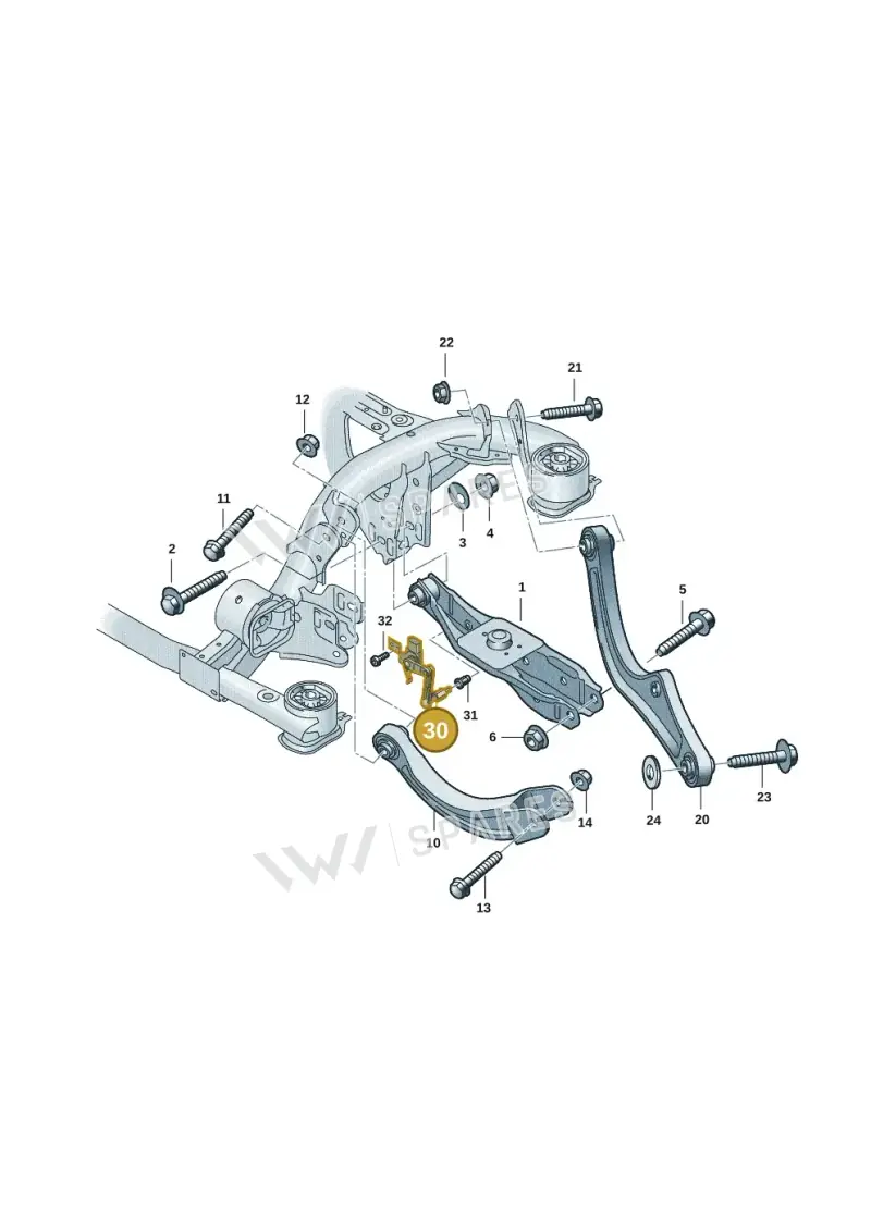 1EA512521C — SEAT EBoost CUPRA (2021-) diagram 10a505050, position 30