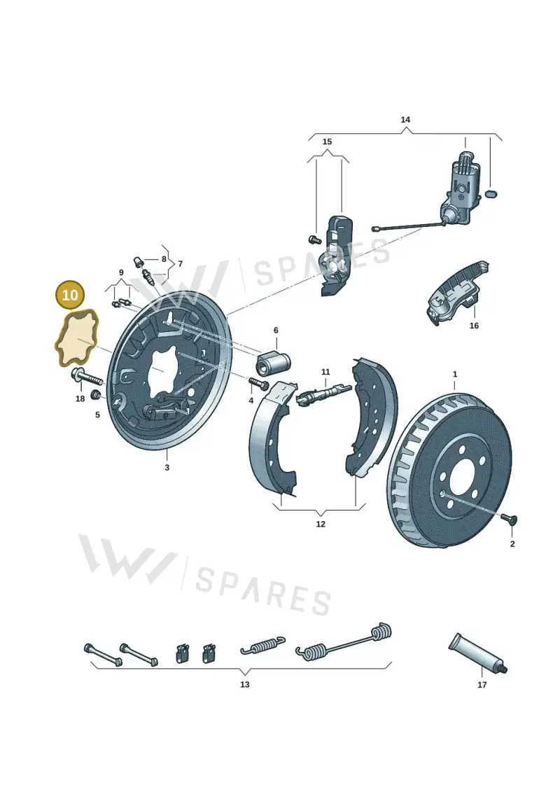 1EA609792 — SEAT EBoost CUPRA (2021-) diagram 10a609000, position 10