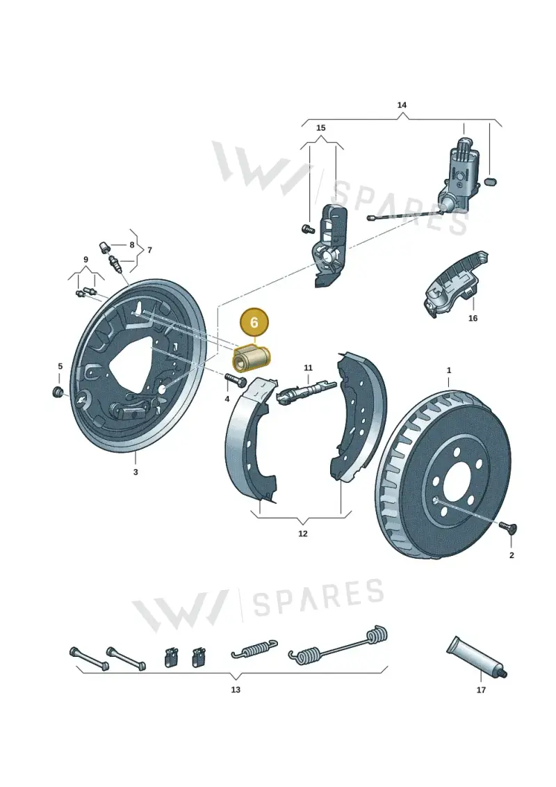 1EA611053FBEF — SEAT Tavascan Cupra (2023-) diagram 14b609000, position 6