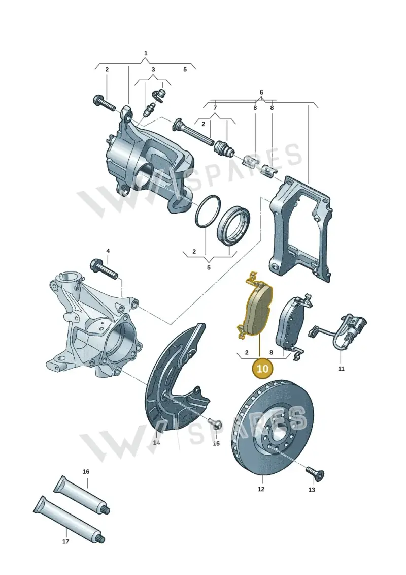 1EA698151D — SEAT Tavascan Cupra (2023-) diagram 10a615010, position 10