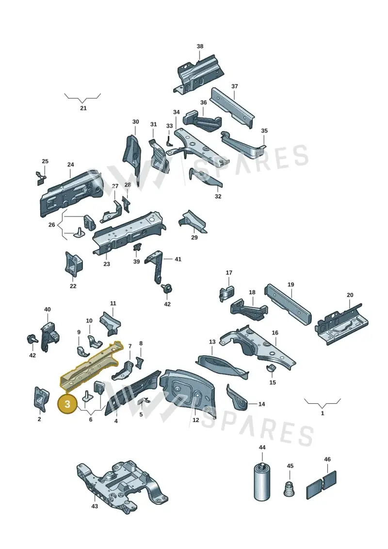 1EA803109 — SEAT Tavascan Cupra (2023-) diagram 10s803000, position 3