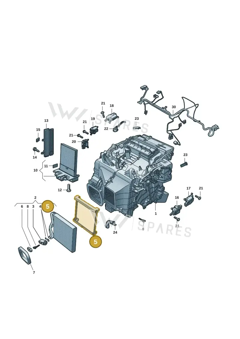 1EA819037A — SEAT EBoost CUPRA (2021-) diagram 10a820200, position 5