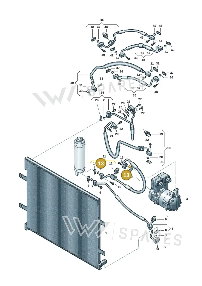 1EA959895 — SEAT Tavascan Cupra (2023-) diagram 10a260500, position 13