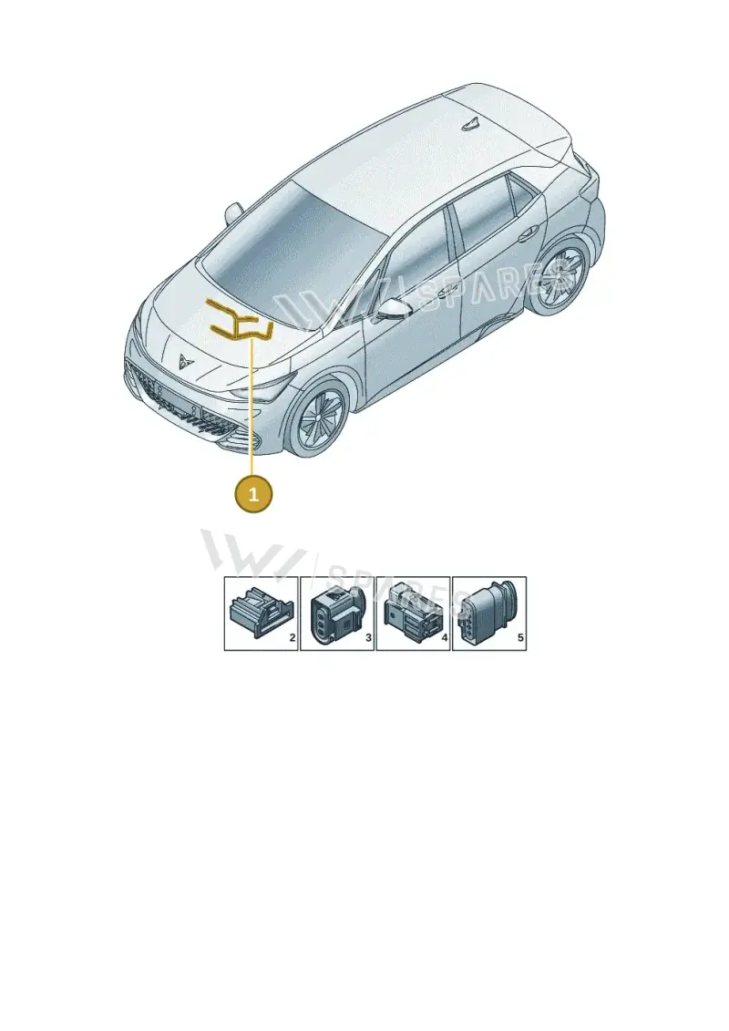 1EA971566R — SEAT EBoost CUPRA (2021-) diagram 10s972060, position 1