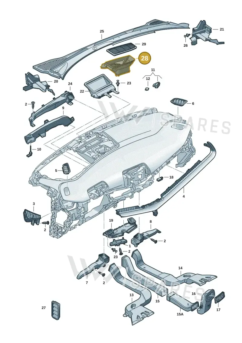 1EB815479B — SEAT Tavascan Cupra (2023-) diagram 20h819300, position 28