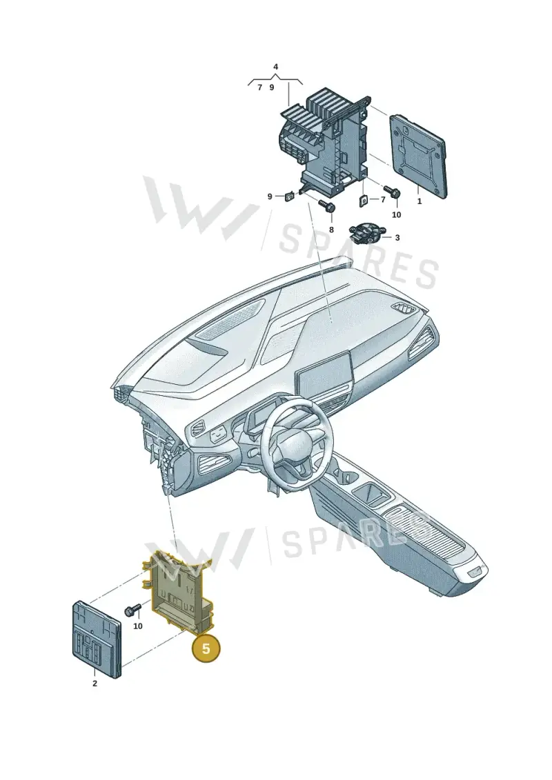 1EC941452C — SEAT Tavascan Cupra (2023-) diagram 10a937050, position 5