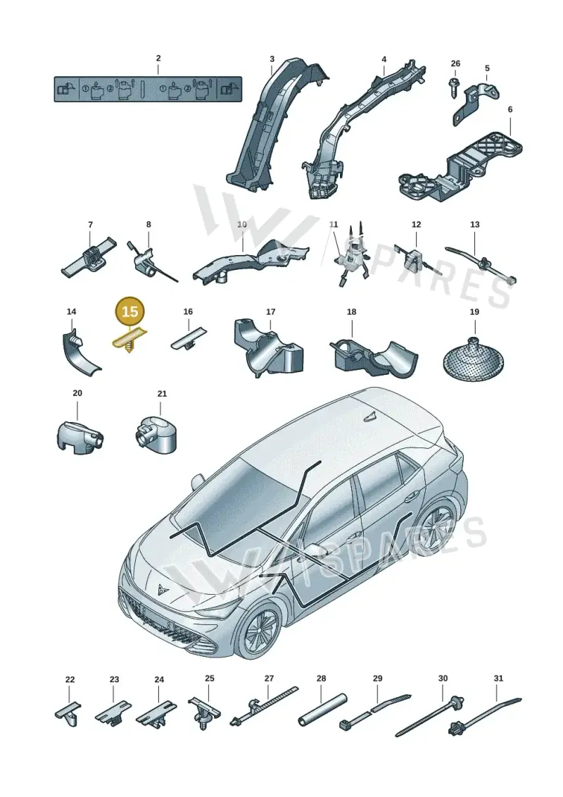 1H0971848AS — SEAT EBoost CUPRA (2021-) diagram 10s972001, position 15