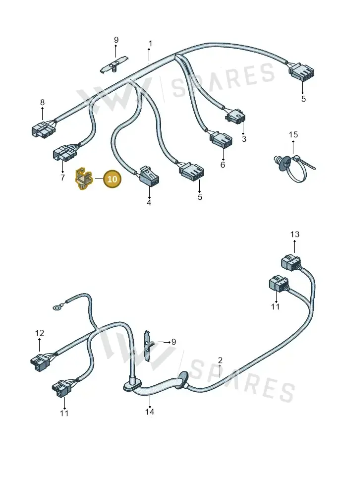 1H6971848A — SEAT CORDOBA                06> (2005-) diagram 401972500, position 10