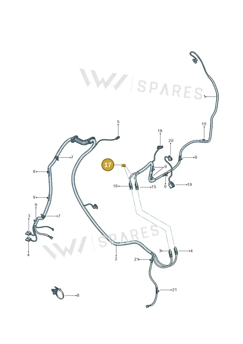 1H6971848A — SEAT Ibiza (2015-) diagram 639972500, position 17