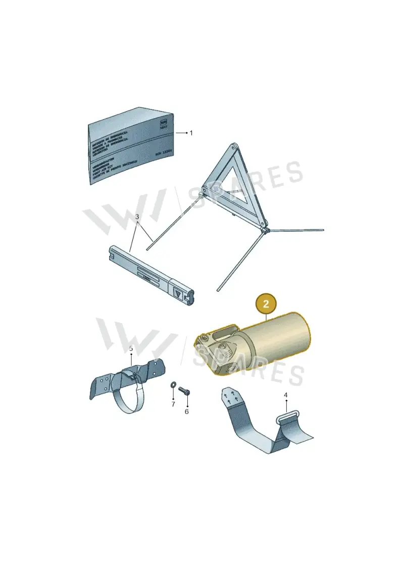 1HM860277C — SEAT Altea XL (2013-) diagram 418860000, position 2