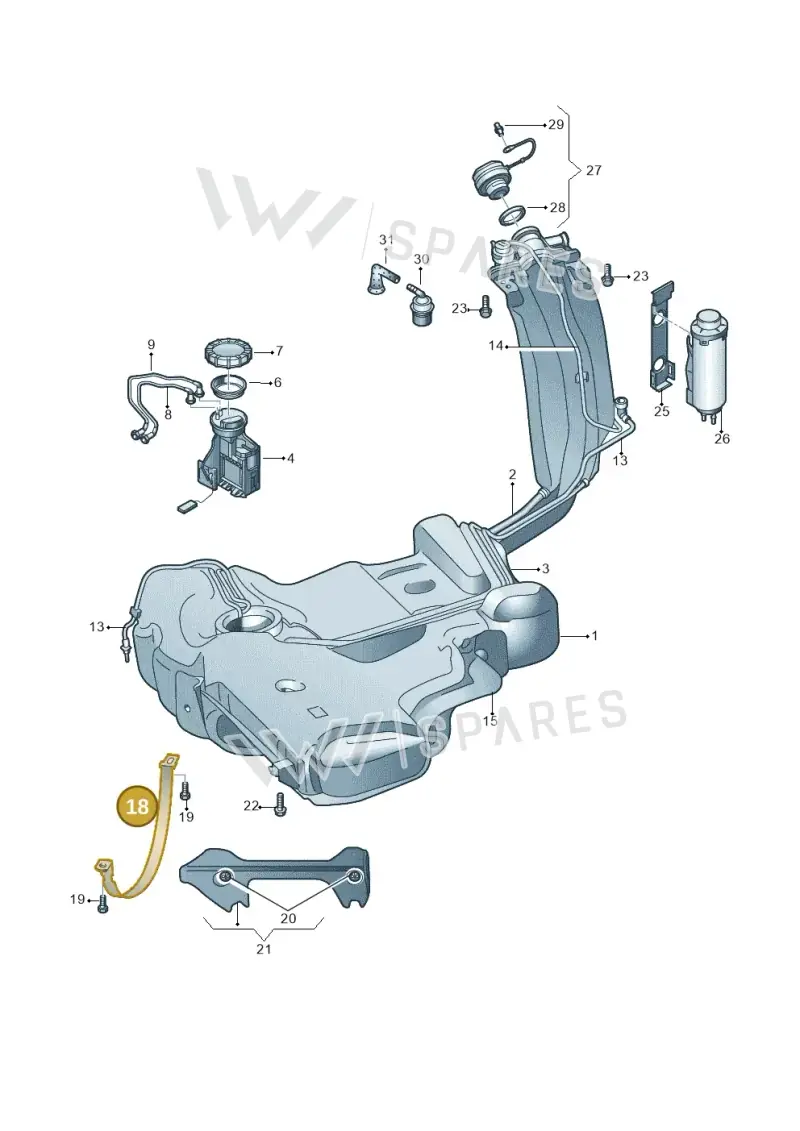 1J0201656E — SEAT Toledo Reference (2015-2019) diagram 740201050, position 18