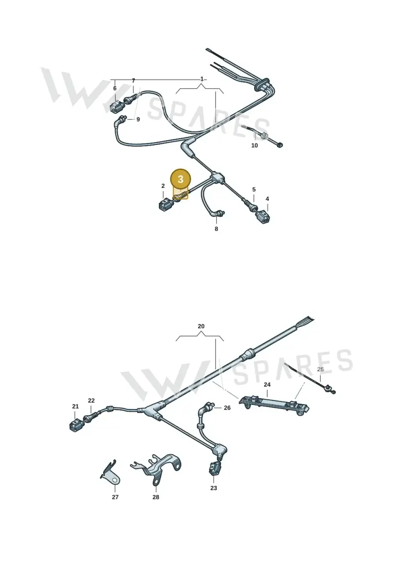 1J0906102 — SEAT Tavascan Cupra (2023-) diagram 89a927100, position 3