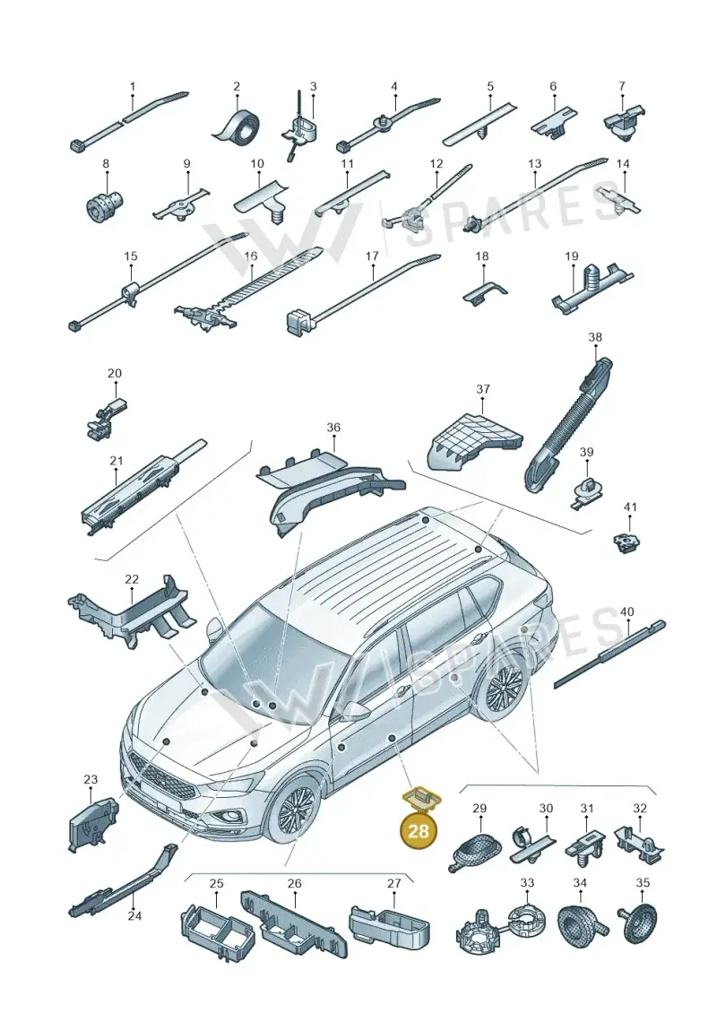 1J0937510A — SEAT Tarraco FR (2018-2024) diagram 591971083, position 28