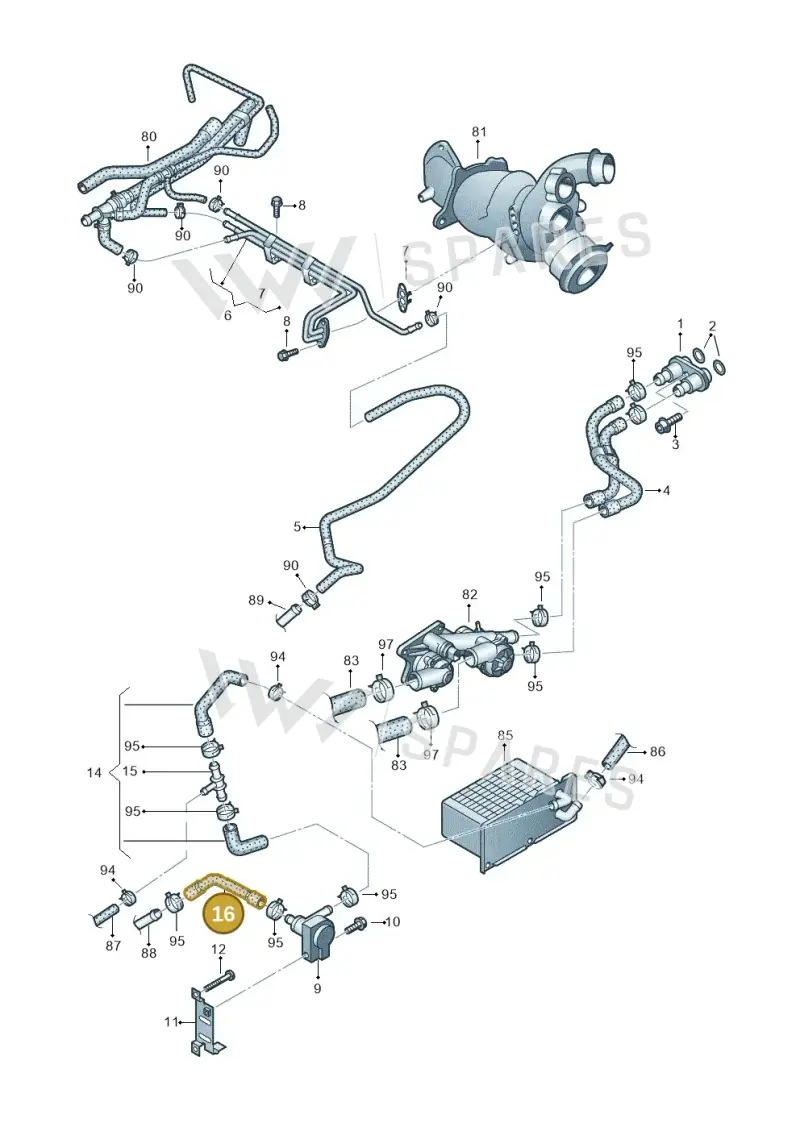 1K0121063S — SEAT Toledo Reference (2012-2015) diagram 672121170, position 16
