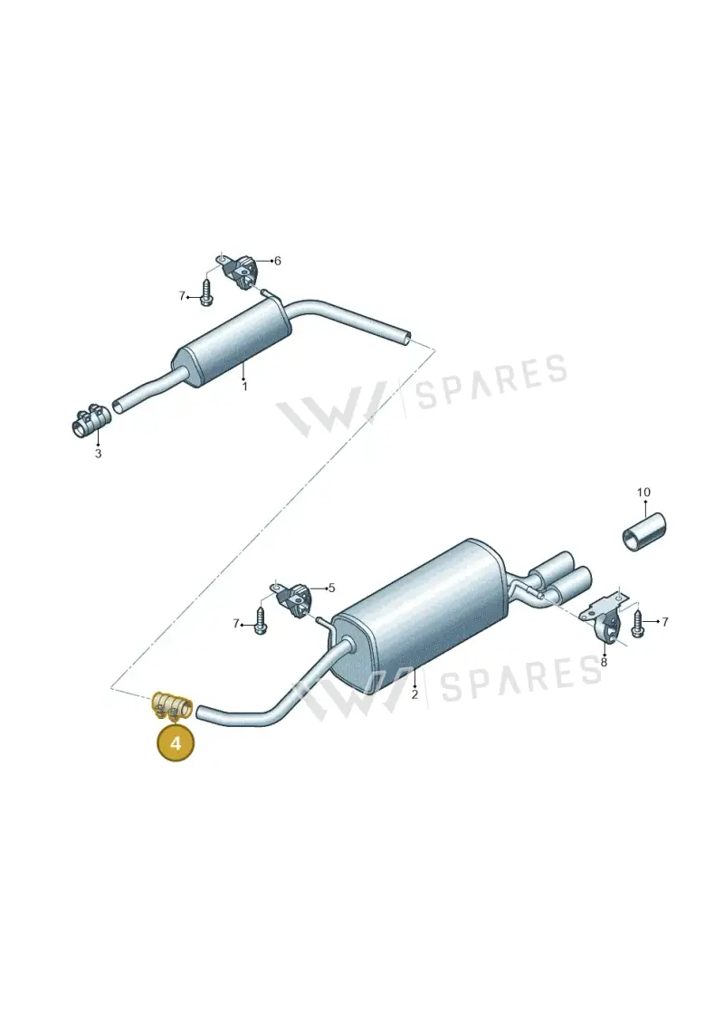 1K0253141K — SEAT Toledo Reference (2015-2019) diagram 773253810, position 4