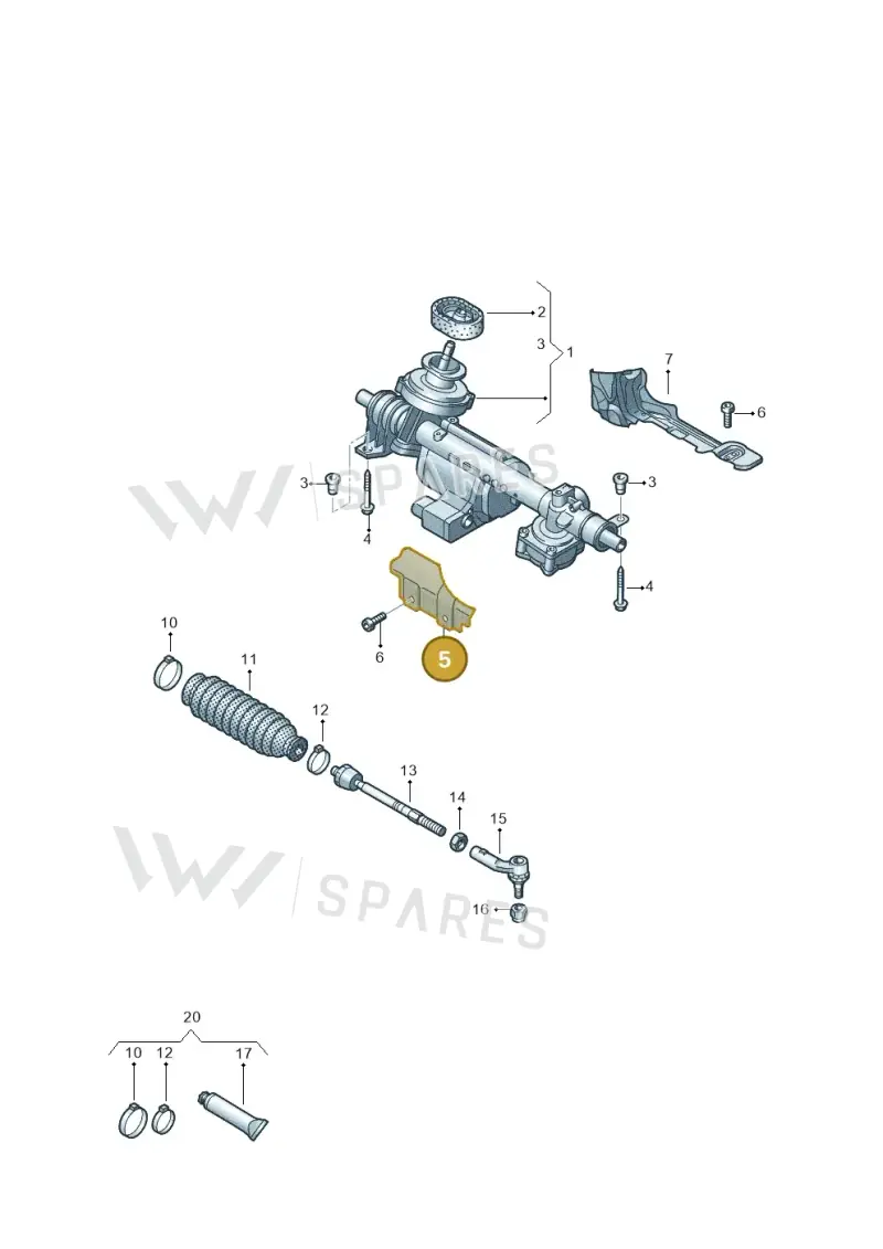 1K0423982 — SEAT Alhambra Stylance (2015-2022) diagram 634423550, position 5