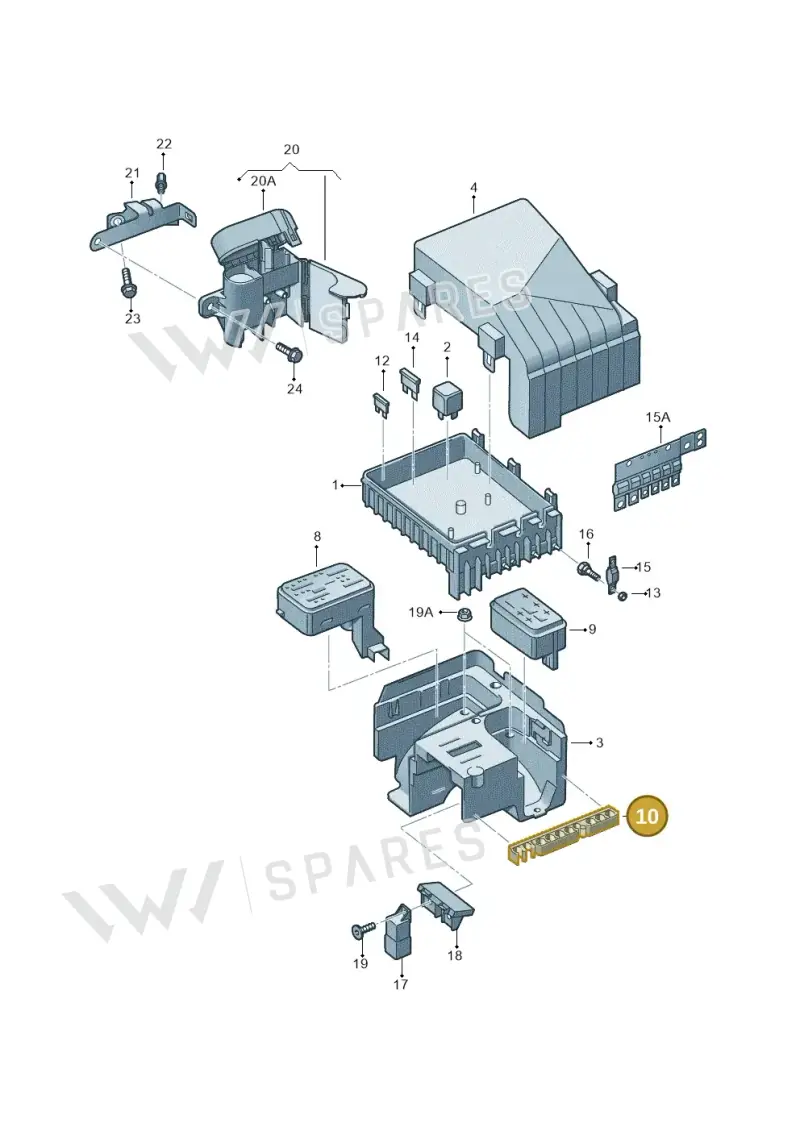 1K0971848S — SEAT Altea XL Reference (2013-2013) diagram 409937200, position 10