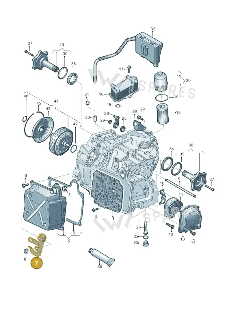 1K0971858AS — SEAT Ateca Style (2016-) diagram 793321650, position 7