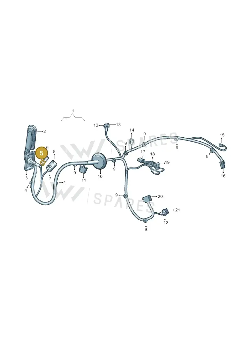 1M0937510 — SEAT Arona FR (2017-) diagram 835972350, position 5