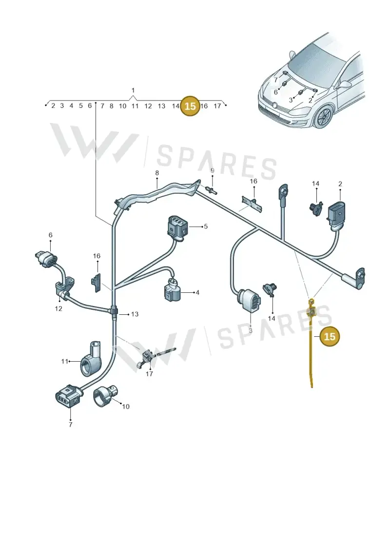 1P0971838B — SEAT Ateca Style (2016-) diagram 746971700, position 15
