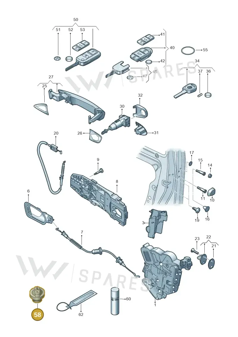 1S0201550B — SEAT Mii electric (2020-2021) diagram 672837000, position 58